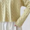 Mocana Women's Elegant Long-Sleeve Knit Sweater MKNJD2809