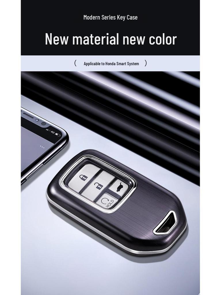 Honda Schlüsselhülle für Civic, CRV, Hybrid, Odyssey, XRV - Schutzschale und Schnalle
