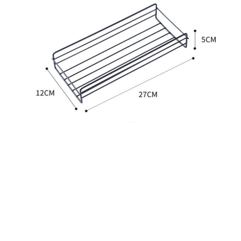 2Bathroom Shelf Shower Shelf Shampoo Storage Shelf Kitchen Spice Corner Shelf No Punch Wall - Mounted Shelf Bathroom Accessories