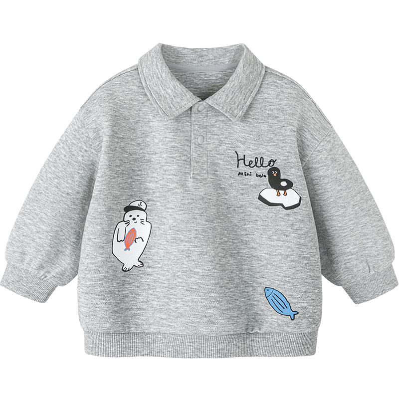 Minibala Unisex Baby/Toddler Preppy Sweatshirt