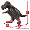 Ania Adventure Continent Ania Kingdom Air Figure Dark Flame (Tyrannosaurus)