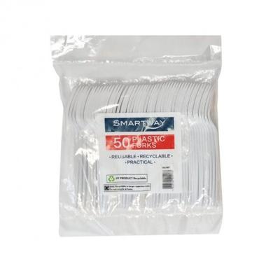 Smartway Plastic Forks (Pack of 50)