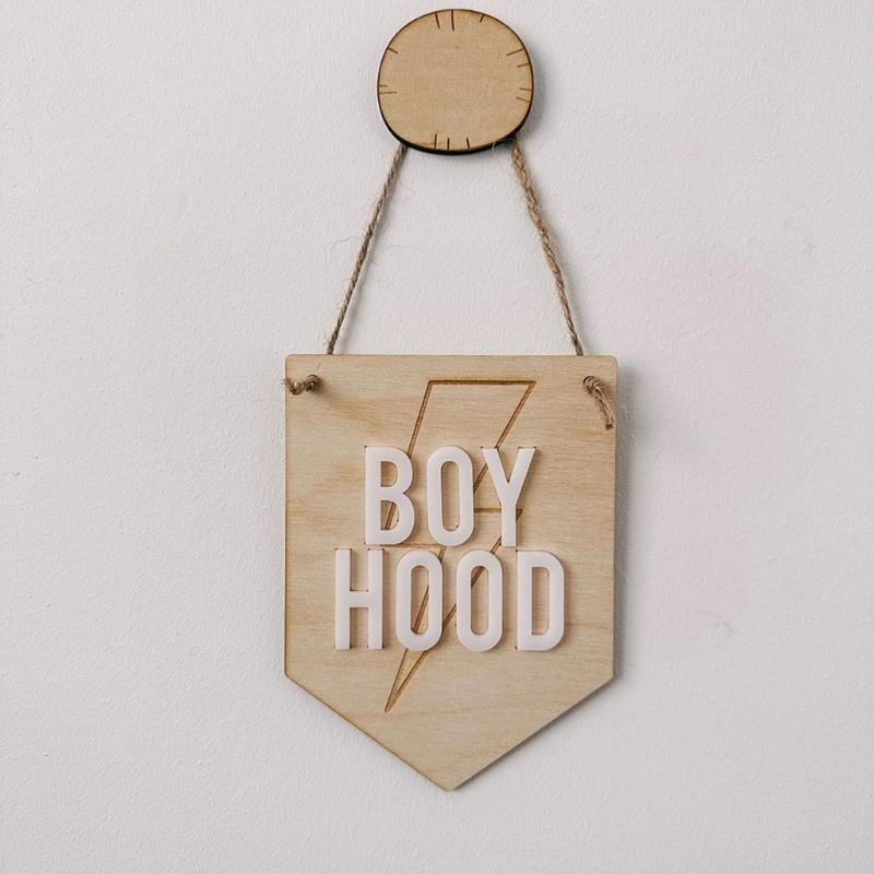 Wall Decors Wooden Sign Wall Hangings Decorations Plaques for Childrens Room Boy Girl Kids Bedroom Classroom Gift