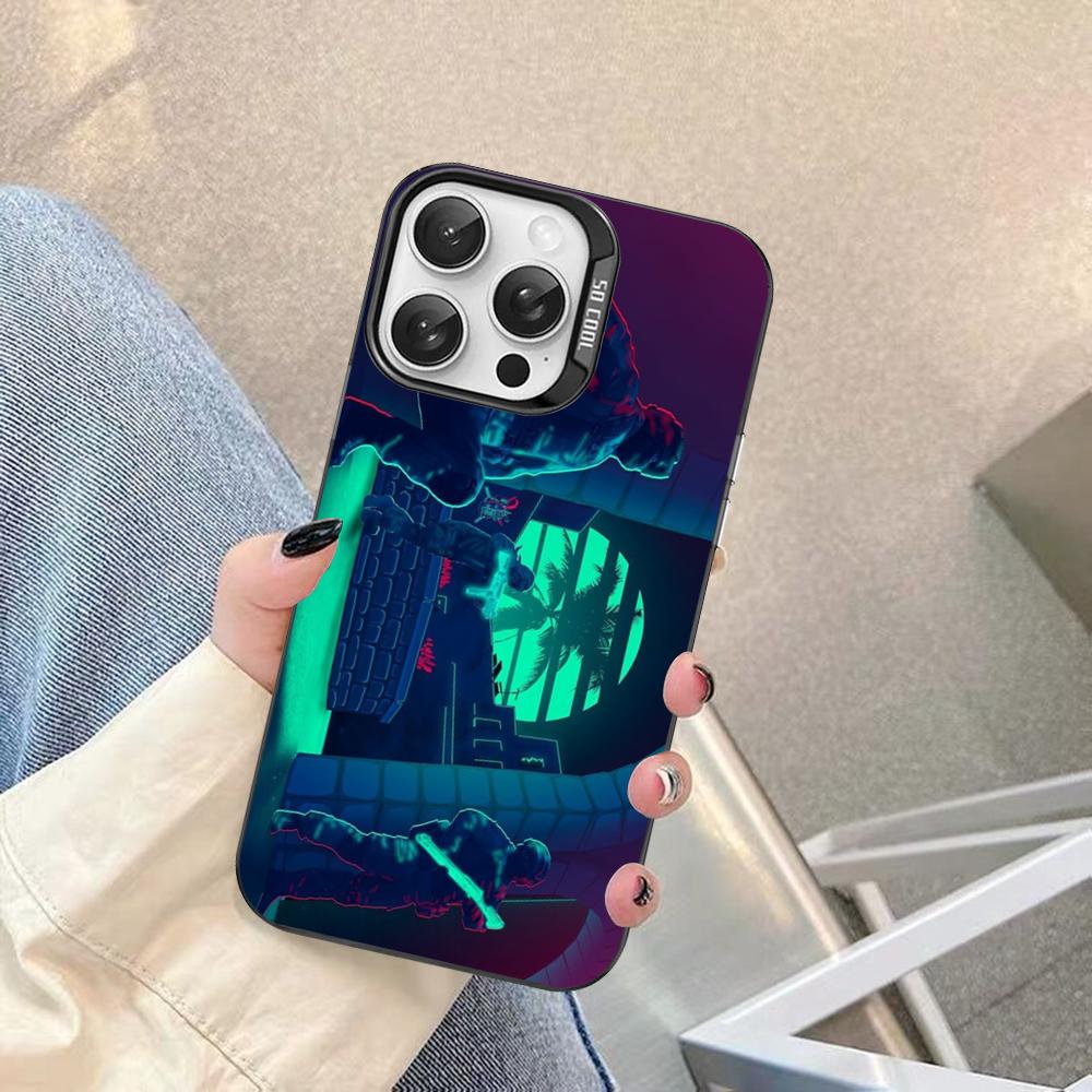 

Чехол для телефона Standoff 2 для iPhone 16 15 14 13 12 11 Pro Max X XR XSMAX 8 7 Plus Матовый Ударопрочный Задний Чехол iPhone 14