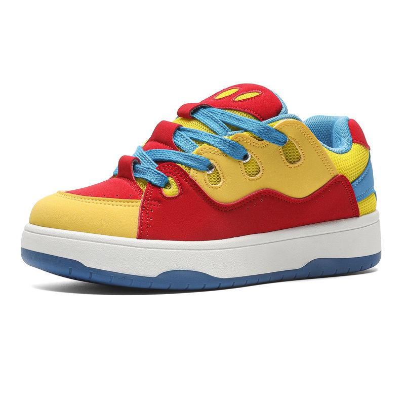 Fashion New Design Original Men's Fashion Sneakers Unisex Comfy Platform Skate Shoes Lace-up Hip-hop Sneakers Casual Men Baskets Hommes