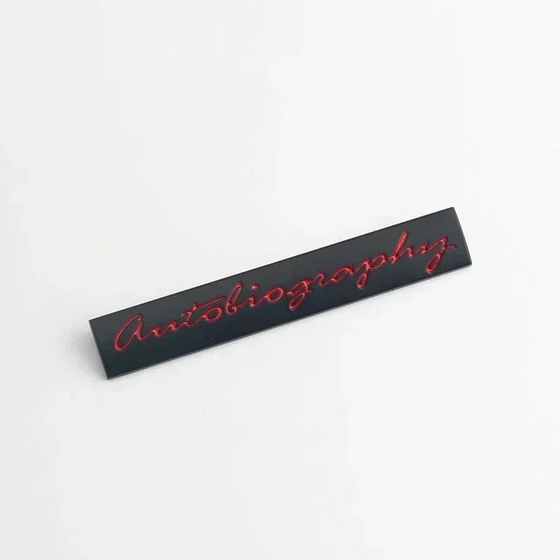 3D Metal Logo SUPERCHARGED Autoliography Engine Emblem Badge Sticker Car Styling Accessories