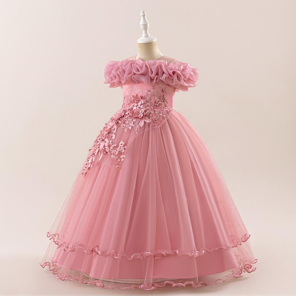 Girls Princess Gown Performance