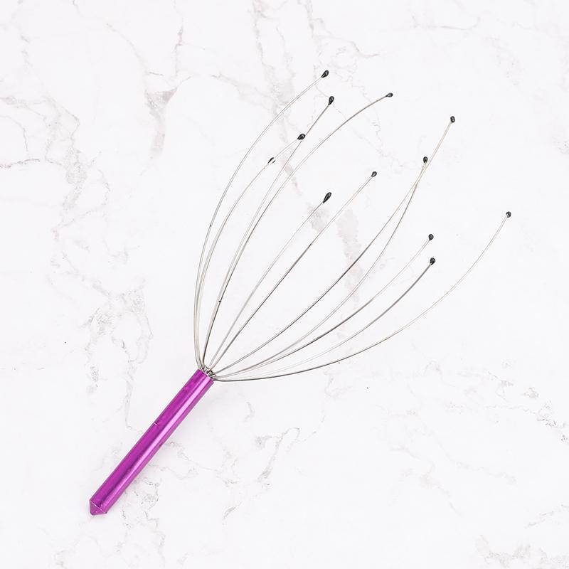 Comfort Head Neck Scalp Massager Massage Octopus Equipment Stress Release Tool