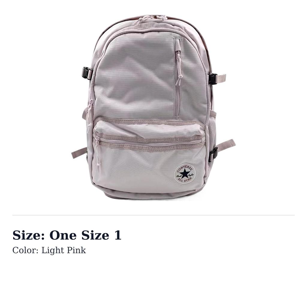 Converse Polyester Backpack Regular Unisex Light Pink 10021138-A06