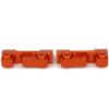 RCAWD 2PCS Alloy Aluminum Front/Rear Suspension Fixed Mount For RC Car 1/10 FS Truck Buggy 53810  Hop-Up Upgraded Parts