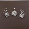 925 Sterling Silver Moonstone Pendant Earring Set, Silver Women Jewelry, Handmade Jewelry, Gift For Her An0445-213