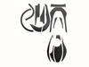 CUSTOM YOROI Custom Decal for 21 Tatula 300TW and 23 Saltist TW300 Baitcasting Reels Scratch Prevention Protection SEAT.JP - & (Black (Left-Handed))