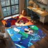 Mario Area Floor Mat Gamer Room Home, Non Slip Washable Large Area Carpet Rug Bedroom Decor.-TING