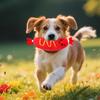 Hot Dog Squeaky Dog Toy Durable Plush Chew Toy with Sound Teething & Interactive Play for Puppies, Indoor Fetch & Bonding Time