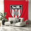 Sunderland A.F Custom Name Wall Tapestry Aesthetic Wall Hanging Printed Fabric Blanket Decorative Tapestries for Bedroom Living Room Home Decor