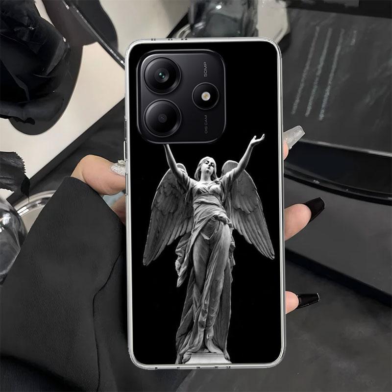Archangel Michael Phone Case for Xiaomi Redmi Note 14 13 14S 12S 12 11S 11T 11E Pro Plus 11 10 10S 9S 5G Soft Silicone Cover