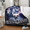 Cartoon Game Hollow Knight 3D Printed Blanket, Soft and Comfortable Warm Blanket, Bed Use, Sofa, Outdoor Travel Cover Blanket#(6)