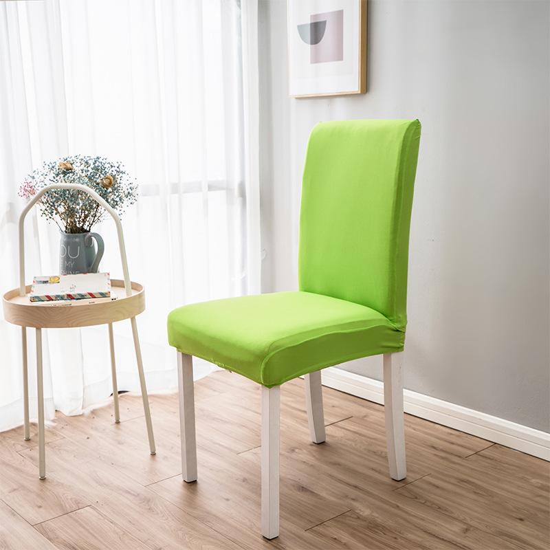 Solid Color Chair Cover Spandex Stretch Slipcovers Chair Chair Covers For Kitchen Dining Room Kitchen Wedding Banquet