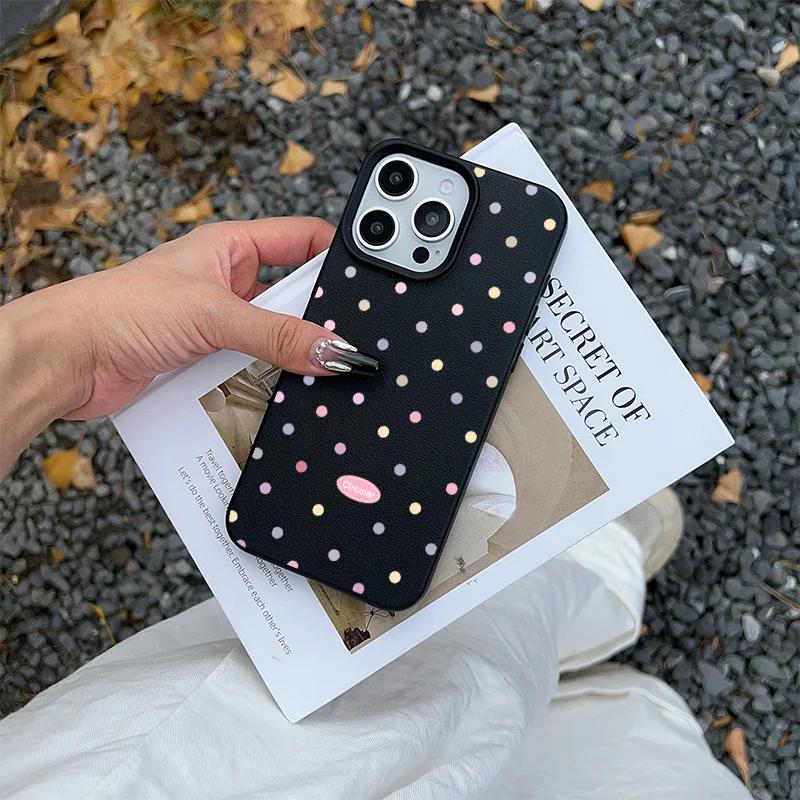 Custodia Lussuosa INS a Pois per Motorola Edge 60 50 Fusion NEO Stylus G84 G54 G85 G35 G05 G34 G75 G15 G Play 2025 Cover