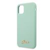 Etui do iPhone 11 Pro Max Guess Silikonowe Zielone