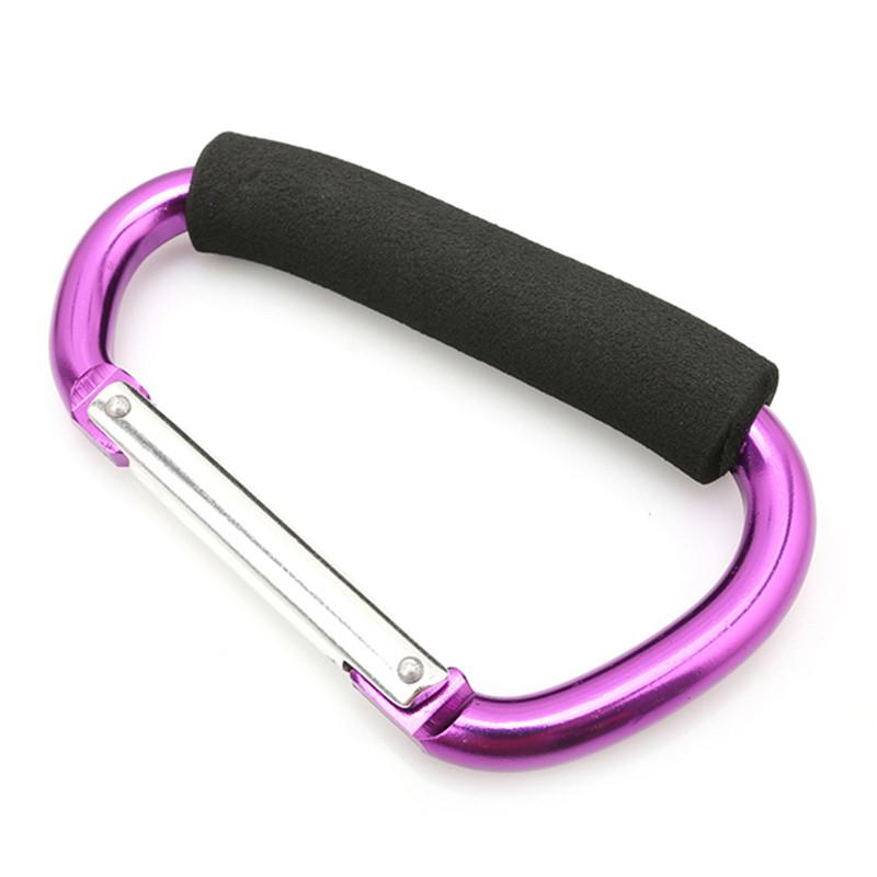 Baby Bag Stroller Hook Aluminum Alloy Stroller Shopping Hook Accessories Organizer Pram Hooks For Baby Car Carriage Buggy