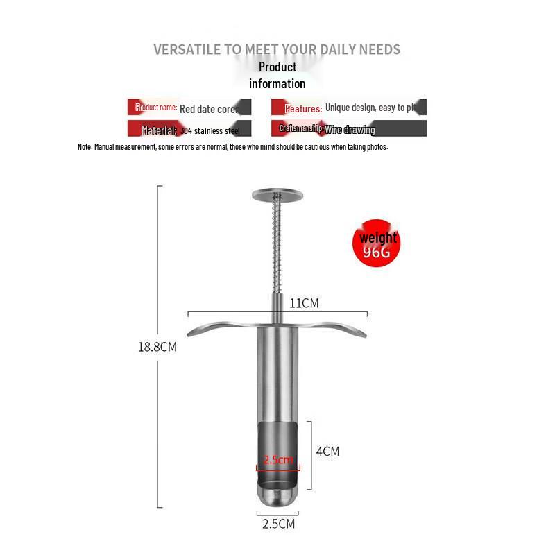 ZISIZ Red Date Pitter