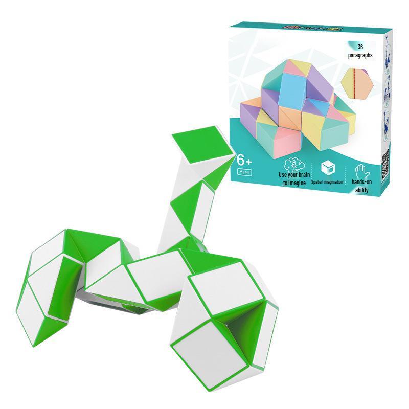 Macaron Magic Cube Set: 24, 36, 48, 60, 72 Sections - Children's Educational Toy Ruler