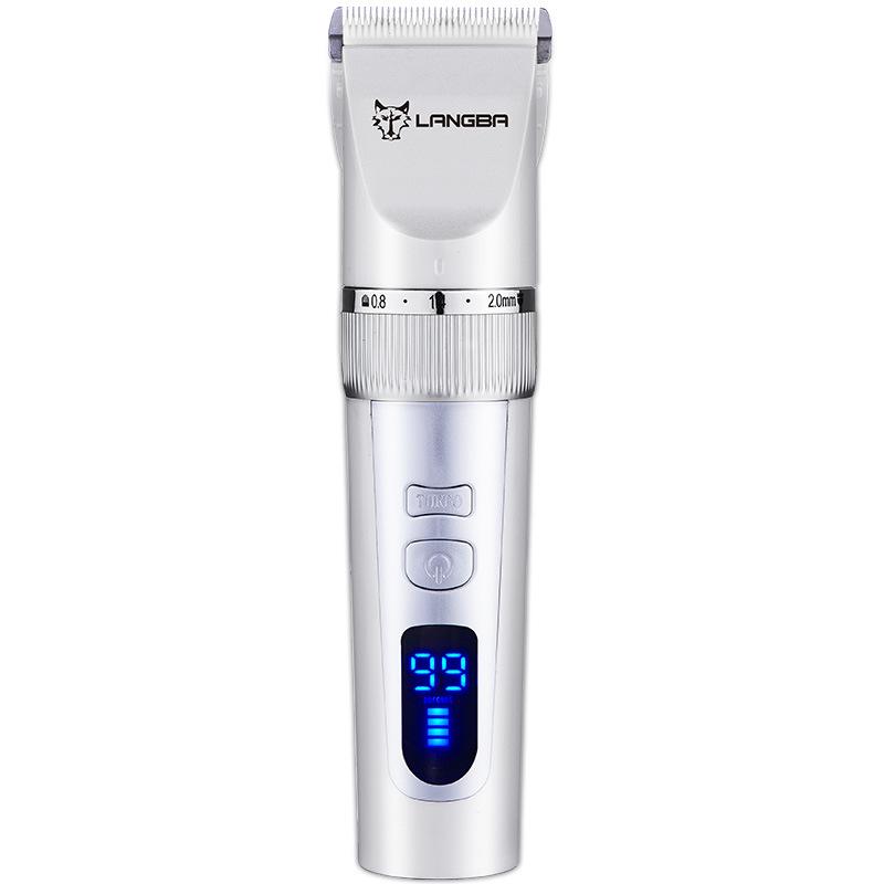 Professional Pet Hair Clipper LCD Screen Electric Shaver High Power Dog Cat Grooming Trimmer Dog Supplies