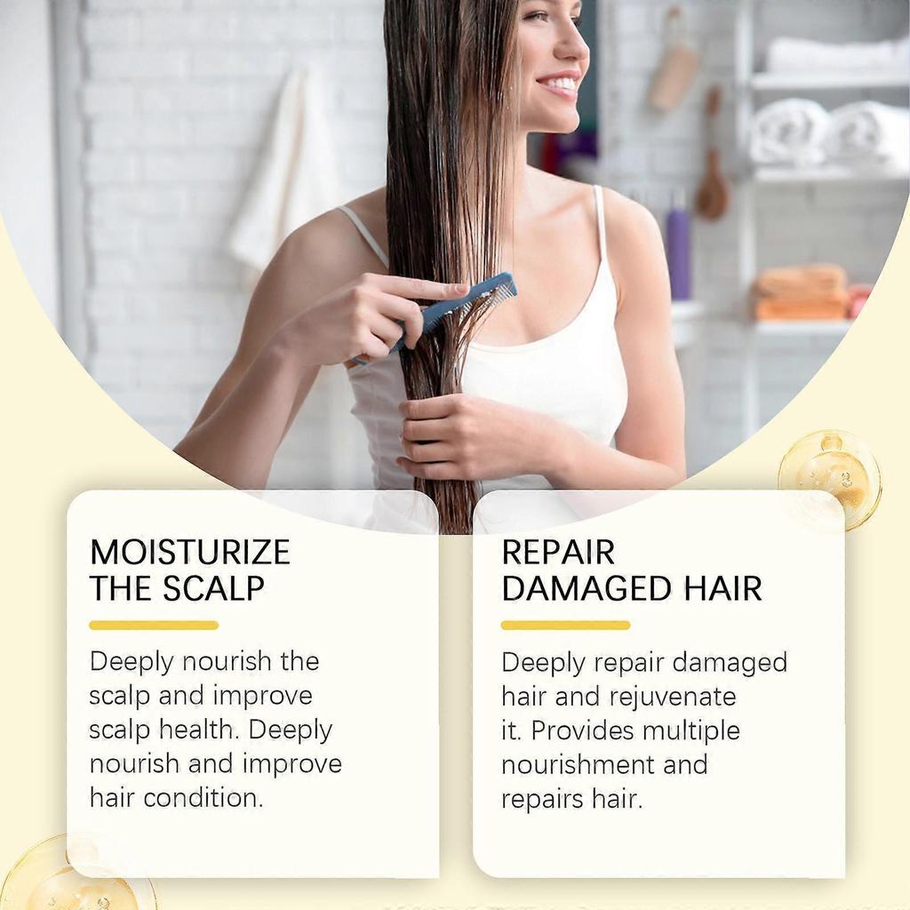 Hair Care Oil Nourishes Hair, Makes Hair Naturally Fluffy, Smooth and Shiny 120g