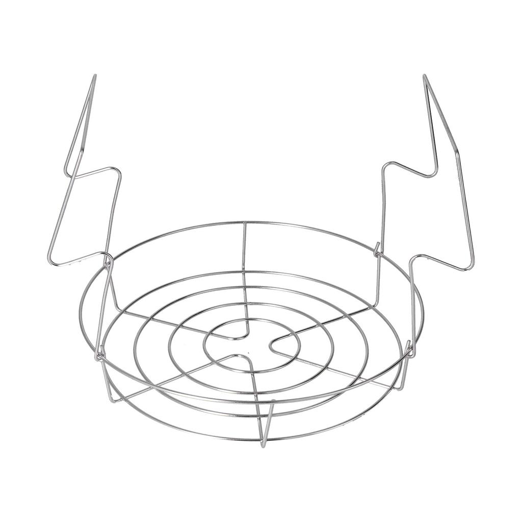 Stainless Steel Canning Rack Anti Rust Anti Scalding Foldable Contoured Steel Handles Rack