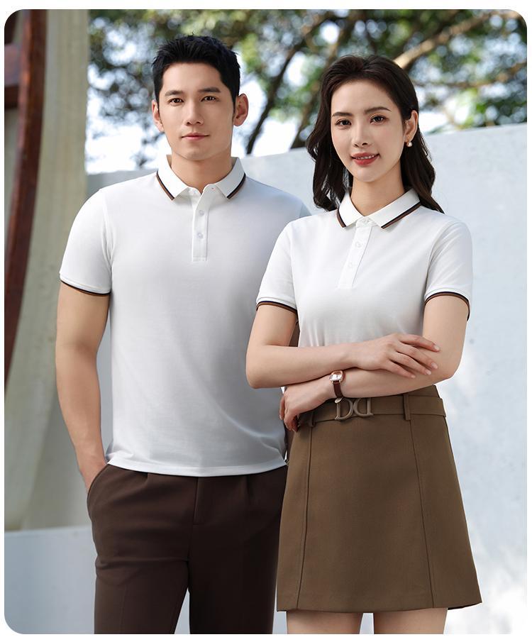 Quick-Dry Ice Silk Custom Corporate Polo Shirt with Logo for Team Activities