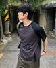 Misekiseoulmaen Two-Tone Raglan Short Sleeve Black