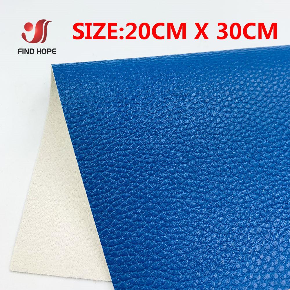 Lychee Pattern PU Leatherette Sewing Fabric Faux Leather Synthetic DIY Craft Brooch Bows Handmade Earring Making Doll Sheet