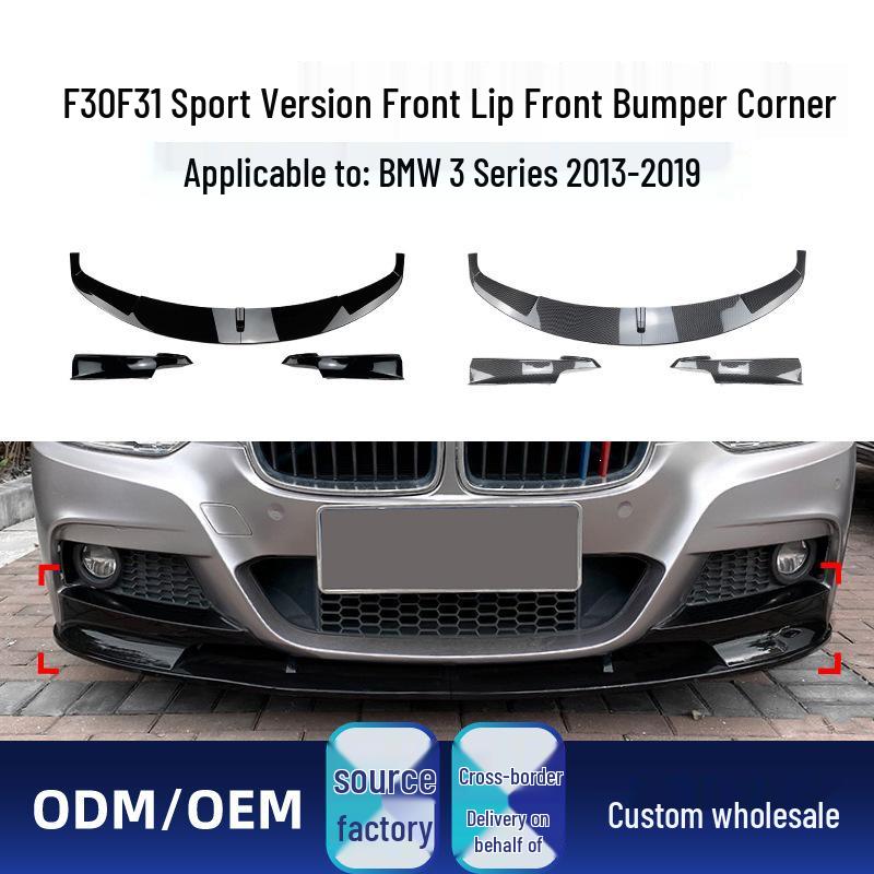 BMW Series Sport Front & Rear Lip Spoiler Grille Window Body Kit