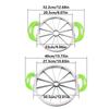 Stainless Steel Watermelon Slicer Handheld Melon Divider Convenient Fruit Cutter  Food Processing