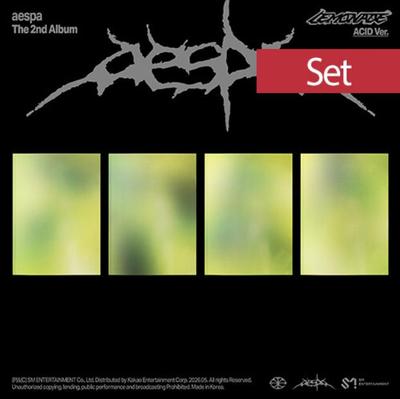 [Précommande] aespa 2ème Album Complet LEMONADE ACID Ver. Ensemble d'albums