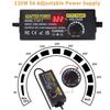 Adjustable 3-24V 3A Power Adapter for Motors, Pumps, and LED Lights