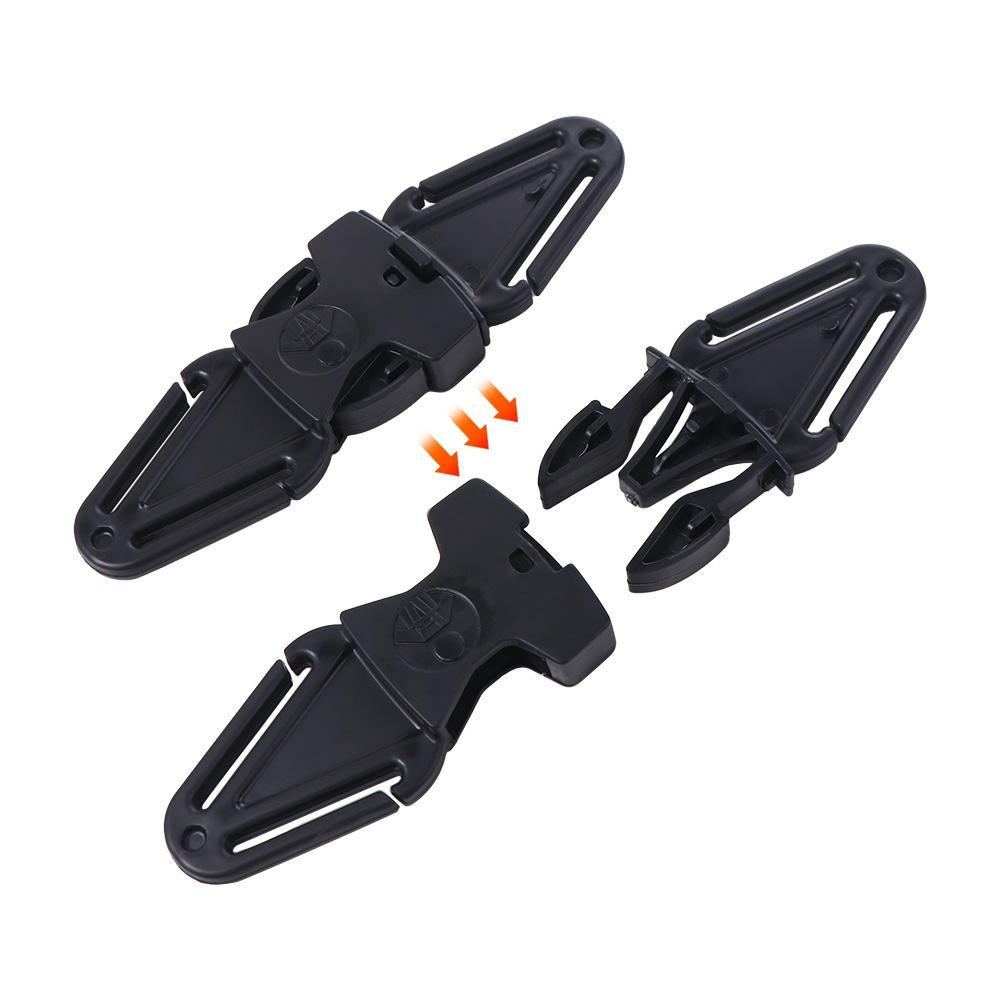 2PCS Safety Cover Child Seat Buckle Adjustable Baby Stroller Chest Buckle  Children
