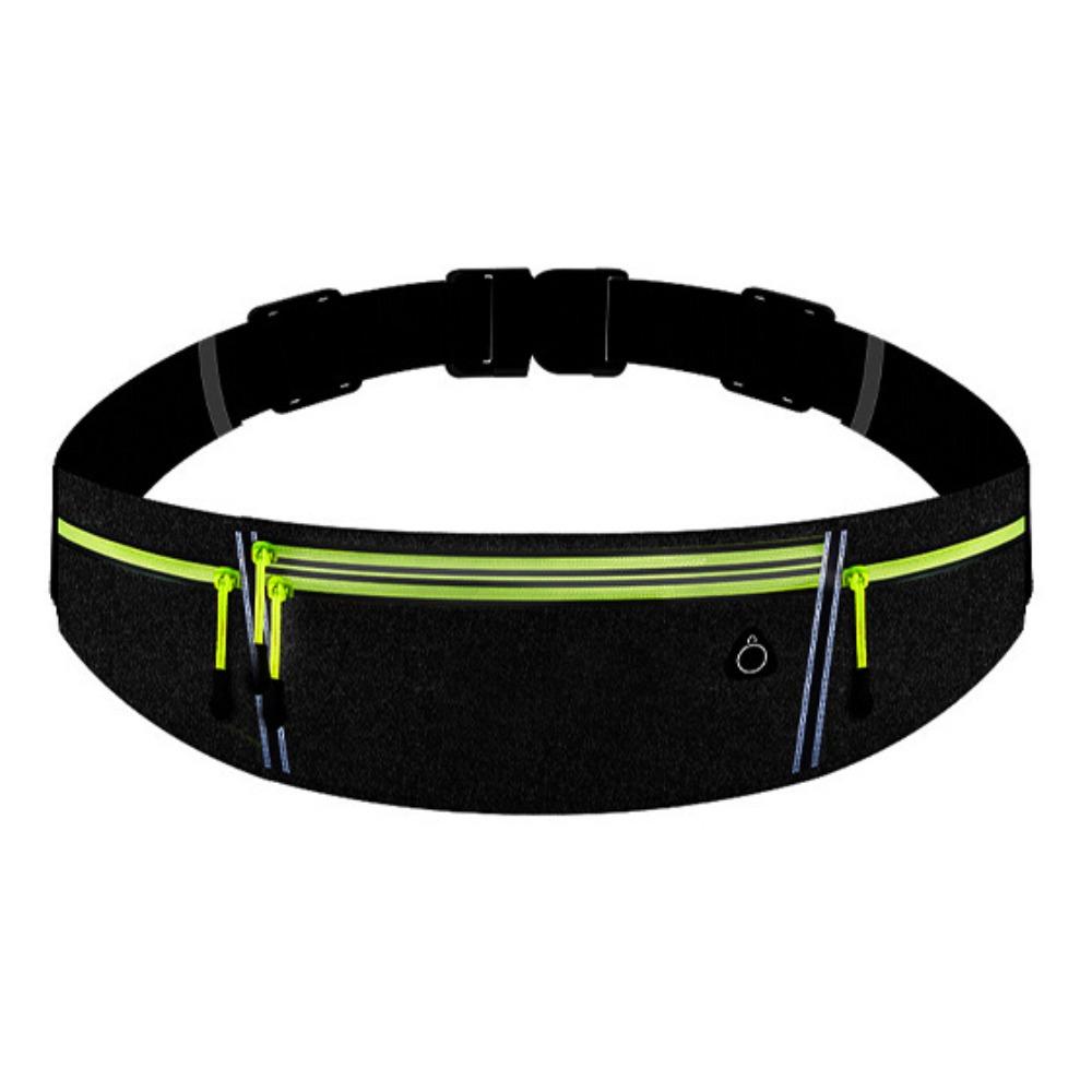 

С сумкой для бутылки Сумка для марафона Легкая спортивная сумка для телефона Сумки на пояс для бега Мужчины Женщины black style 2