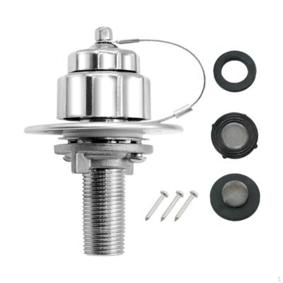 RV City Water Inlet Replace Stainless Steel Brass Convenient Parts Fill Check Valve