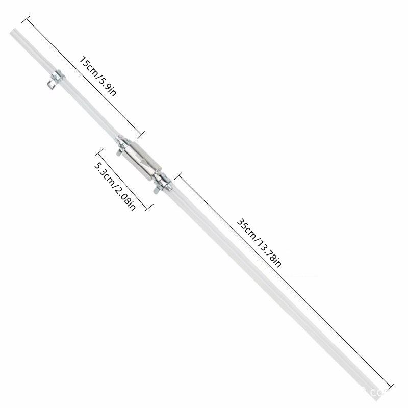 Manual Fluid Extractor Pump, Motorcycle Brake Bleeder Kit, One-Way Check Valve Hydraulic Brake Clutch Bleeding Tool, with Alumin