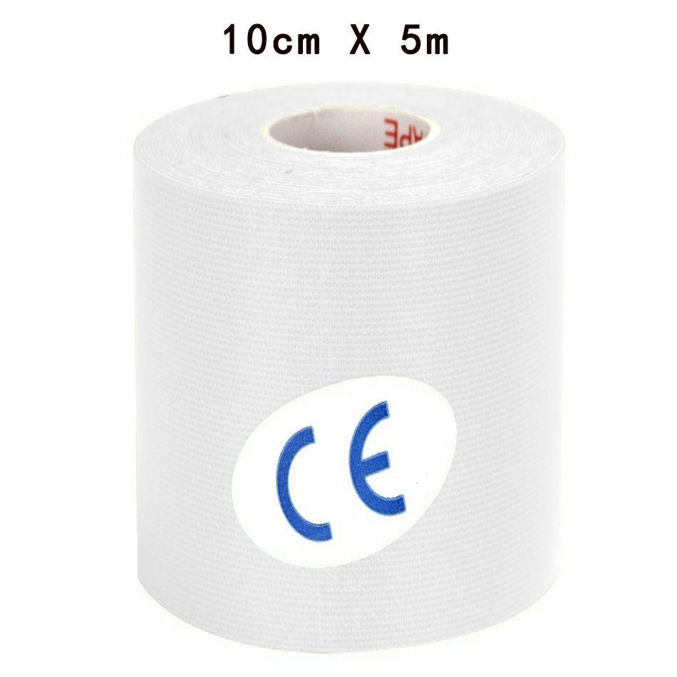 Elastic Viscose Kinesiology Tape: Professional Sports Muscle Support for Sprains, Strains, and Soreness.