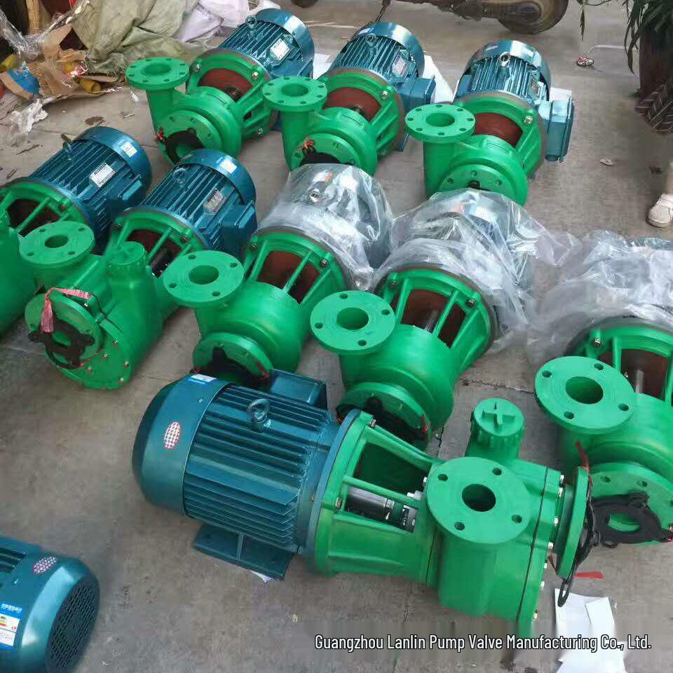 FPL Corrosion-Resistant Vertical Pipeline Pump 40FPG-25: Acid, Alkali & High-Temperature Resistant Engineering Plastic Pump