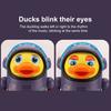 Electric Dancing Astronaut Duck Toy with LED Light Music Kids Walking Duck Toy Toddlers Boys Girls Interactive Educational Animal Musical Toy