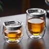 Double-Layer Glass Teapot with Infuser - Anti-Scald, Single-Serve Tea Set for Home or Office