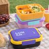 With Fork and Spoon Lunch Box Reusable Insulated Lunch Container  Box Food Storage Box  Worker