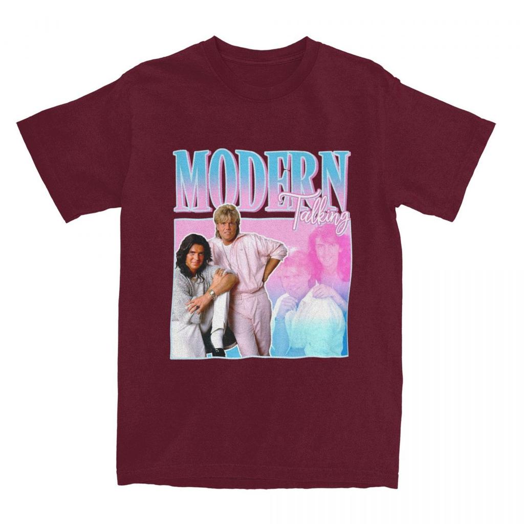 Novelty Modern Talking TShirts Unisex Womens Cotton Tee Shirt Printed Clothing