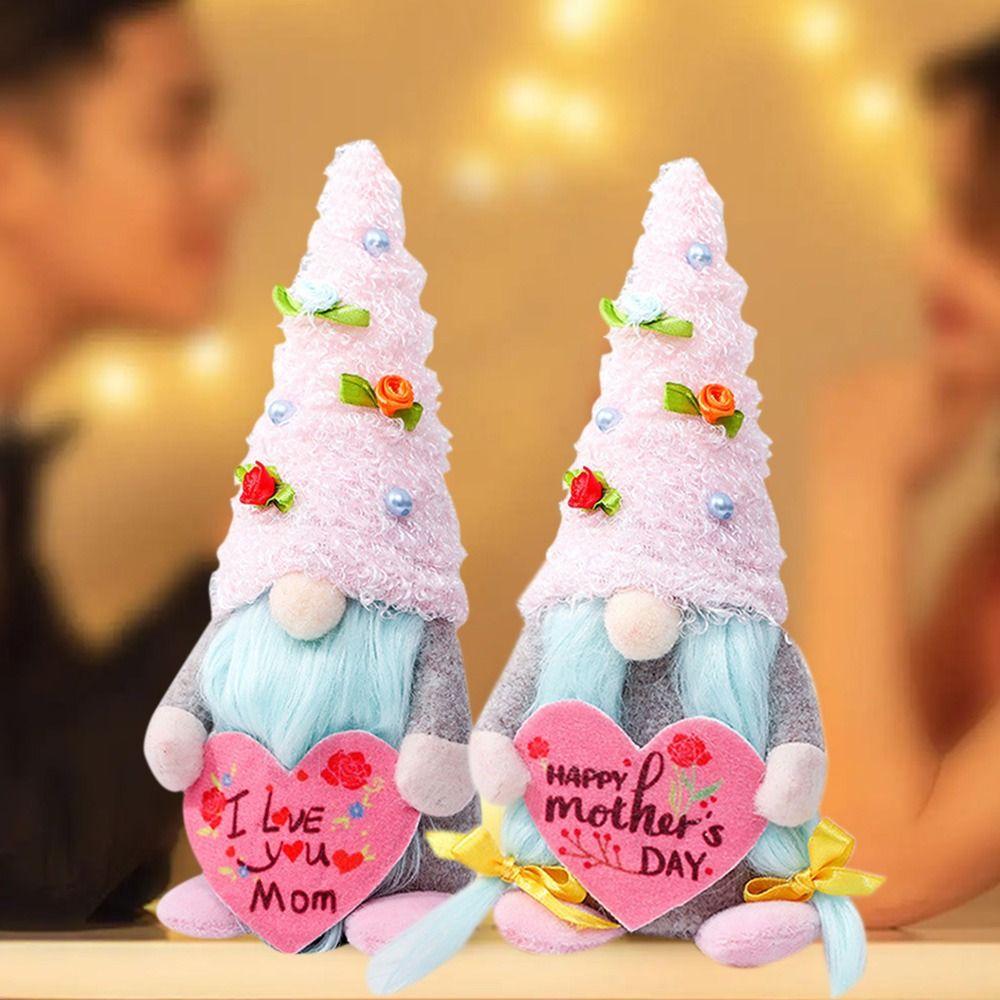 

Милый подарок на день матери, безликая кукла, декор, орнамент Гонк, карлик, эльф, мини-гном, украшение