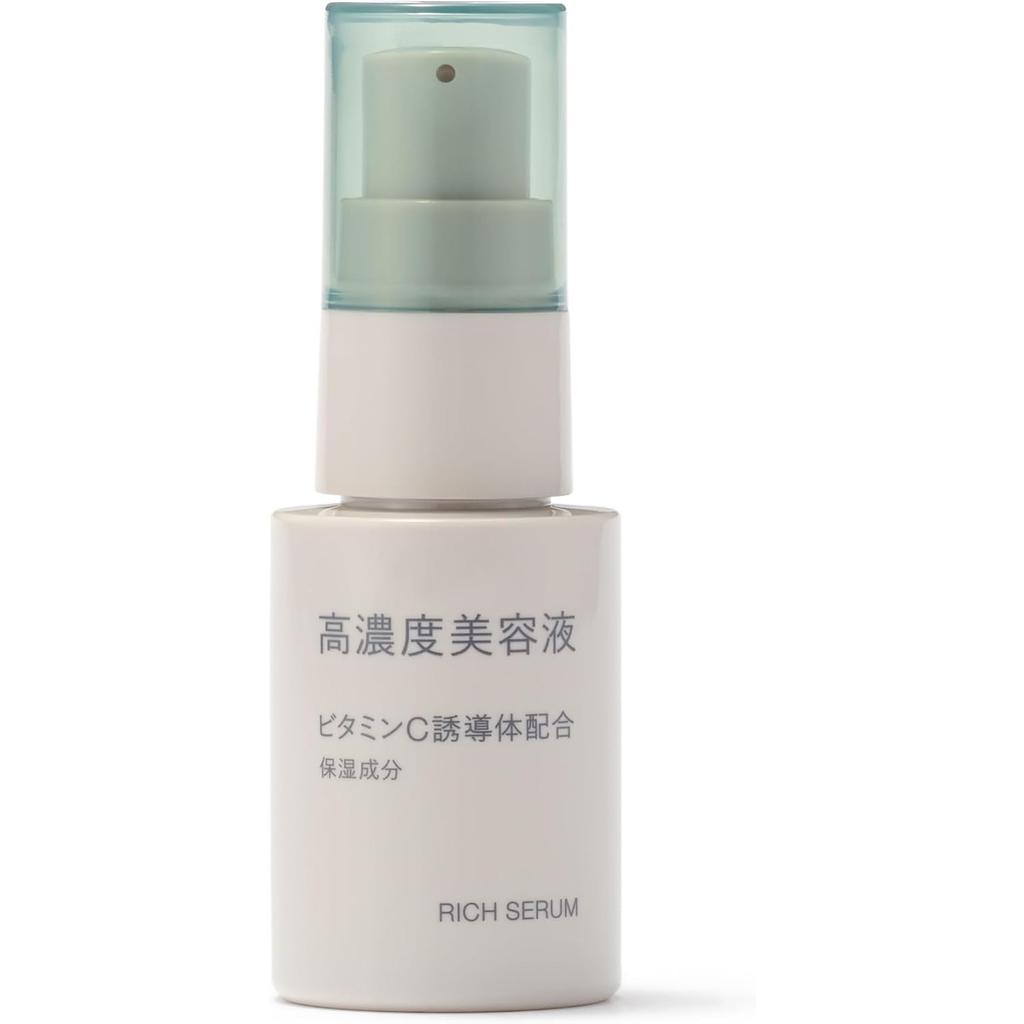 MUJI High Concentration Beauty Serum with Vitamin C OAO35A3A Derivative, 30mL,