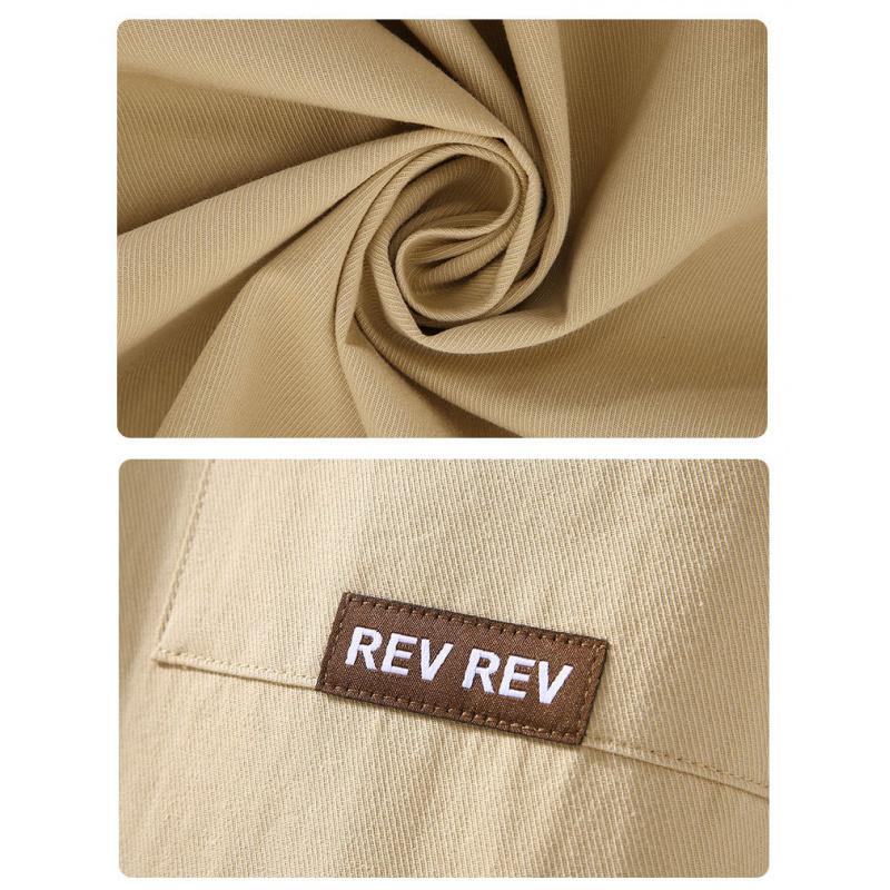 Men'S Loose-Fit Cotton Work Shirt Jacket Casual Spring Vintage Brand Pure Cotton Cardigan Shirt